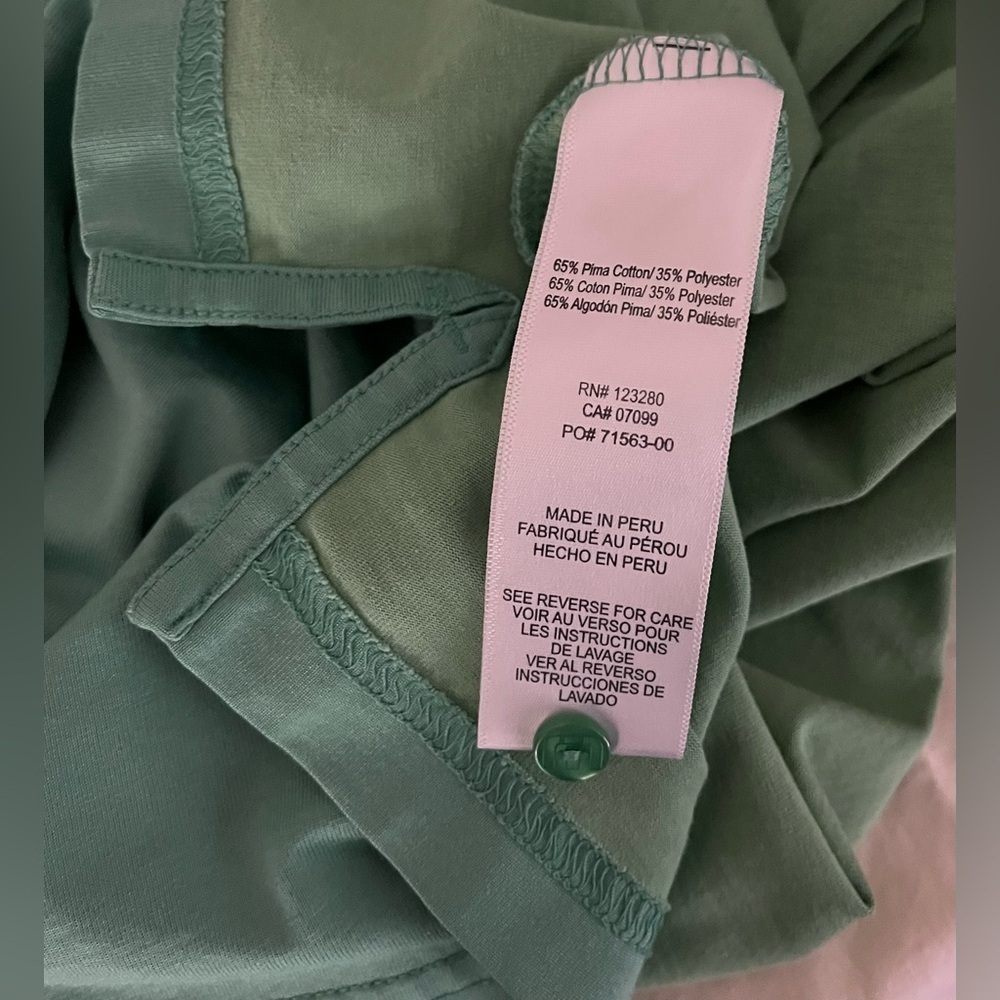 Travis Mathew Men’s Green Cotton Blend Polo Golf Casual Shirt w/Logo: Size XL - Picture 7 of 10